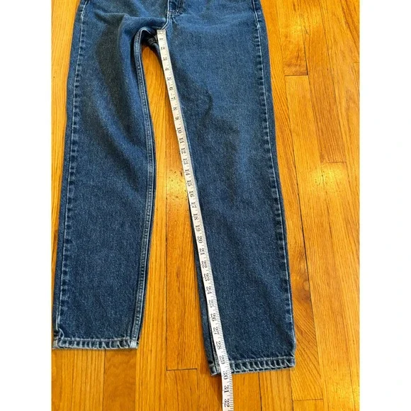 Guess Jeans Original Fit Vintage Classic High Waist Dark Wash Size 29 - Picture 7 of 7